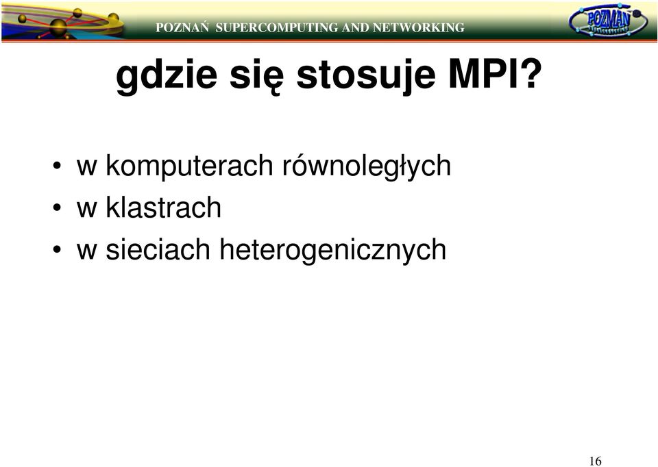 równoległych w