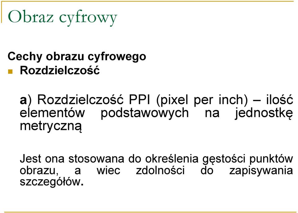 podstawowych na jednostkę metryczną Jest ona stosowana do