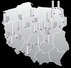 DUON w pigułce Gaz ziemny i LNG Dystrybucja i sprzedaż poprzez własną infrastrukturę 19 stacji regazyfikacji LNG 19 kriogenicznych cystern 9 lokalizacji sieciowych 470 km sieci gazowej (410 km w