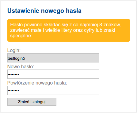 Informacje ogólne 2.2. Zasady bezpieczeństwa danych użytkownika 2.2.1.