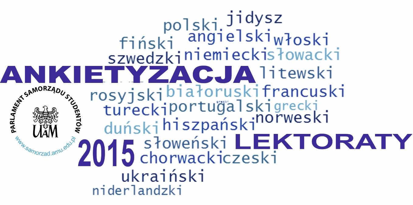 Ankietyzacja zajęć z języków obcych 2015 Raport ze studenckiej ankiety oceniającej