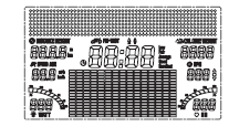 WYŚWIETLACZ POZIOM Przebieg treningu. RPM Wskazuje ilość wykonanych ruchów w ciągu minuty. CZAS Wskazuje czas, jaki pozostał do końca treningu lub czas, jaki został poświęcony na trening.
