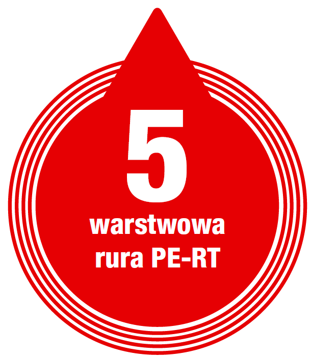 KARTA PRODUKTU (ver.01.2015) 1. Nazwa Rura ogrzewania płaszczyznowego PE-RT/EVOH/PE-RT 2.