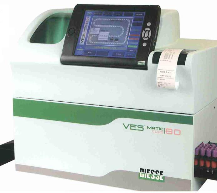 VES-MATIC Pierwszy na świecie w pełni automatyczny analizator wskaźnika sedymentacji erytorocytów - ESR (w Polsce