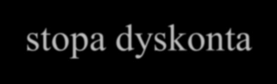 Bieżąca wartość przyszłych kosztów utrzymania: PV2= (A r (1+d) n -1 )/ d(1+d) n