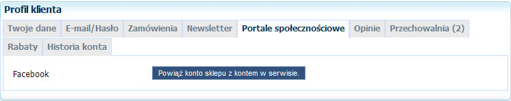 używając przycisku, który w tym przypadku będzie dla niego widoczny. W zależności od tego czy dany klient jest zapisany lub też nie do otrzymywania newslettera będą dostępne różne opcje dla niego. 5.