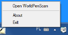 Narzędzia Tryb biznesowy Słownik\ Tłumacz zdań Tryb tekstu\ Tryb obrazu Rozpoznawany język Rozdział 3 Skanowanie i ustawienia 3.1. Pasek narzędzi WorldPenScan 1.
