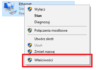 4. WINDOWS 8/8.1/10 1. Proszę kliknąd prawym przyciskiem myszy na przycisk Start (lewy dolny róg) i z listy wybrad Panel sterowania.