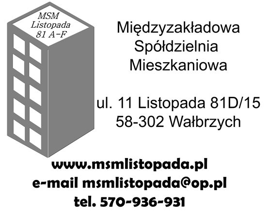 REGULAMIN ROZLICZNIA KOSZTÓW ZUŻYCIA WODY WODOCIĄGOWEJ W BUDYNKACH I LOKALACH MIĘDZYZAKŁADOWEJ SPÓŁDZIELNI MIESZKANIOWEJ UL.