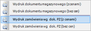 W ostatnim kroku ustalane są ostateczne ceny i ilości zamawianych materiałów.