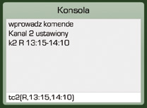 PROJEKTY Rysunek 11. Schemat blokowy modułu RTCC jest wykorzystywana do wyświetlania komunikatów zwrotnych wykonywanych funkcji i komunikatów o błędach.