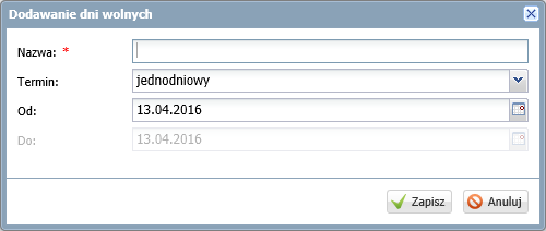 Jak rozpocząć pracę z systemem UONET+? 10/17 Ustawienie opcji N - Nie w polu Aktywny spowoduje, że pracownik znajdzie się na liście pracowników nieaktywnych i nie będzie mógł zalogować się do systemu.