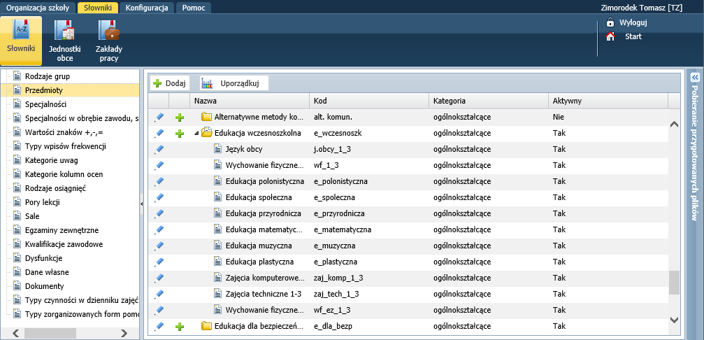 Jak rozpocząć pracę z systemem UONET+? 13/17 Zobacz poradę: Jak zdefiniować nowe kryterium podziału na grupy zajęciowe?