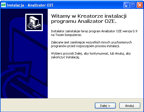 komputerze docelowym i przeprowadzić proces instalacji zgodnie z instrukcjami wyświetlanymi na ekranie. Po zainstalowaniu programu dostępny będzie w Menu Start lub opcjonalnie na Pulpicie.