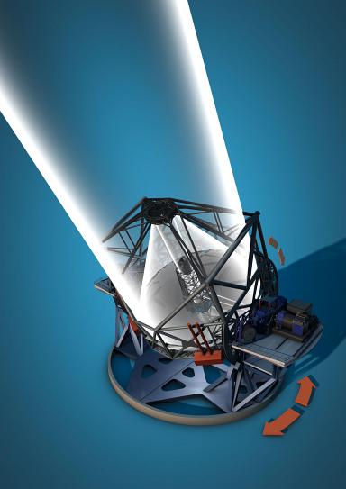 E-ELT 2018 European Extremely Large Telescope Teleskop o średnicy 42 m!