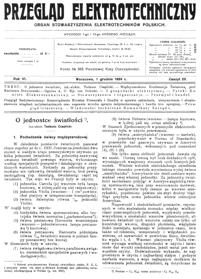 Fotometria i kolorymetria Dr hab. inż.