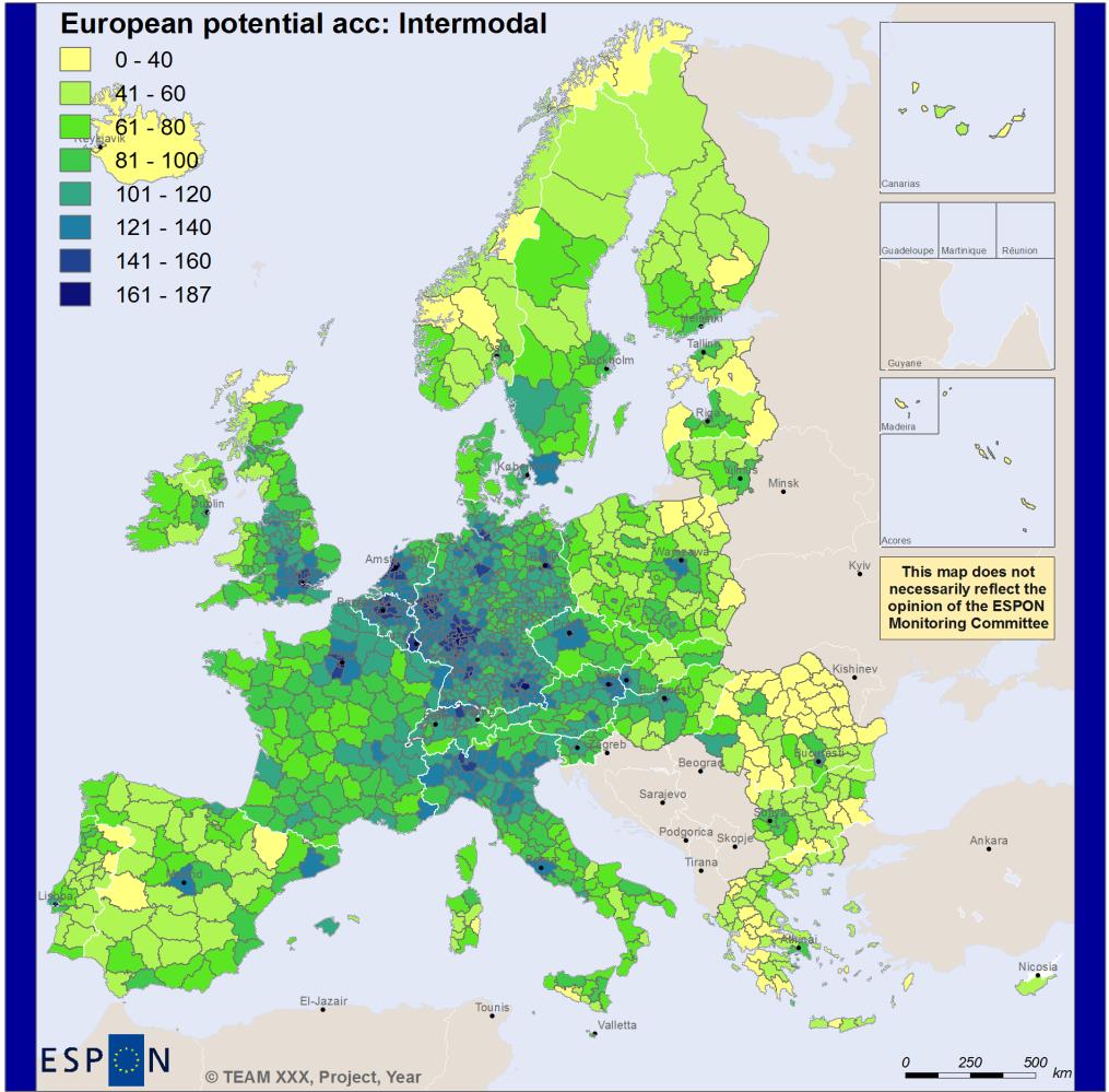 ESPON TRACC