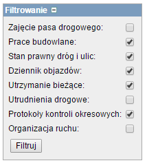 Strona 1 Przechowywane są między innymi informacje dotyczące nazw procesów budowlanych, stron/uczestników procesu inwestycyjnego (takich jak wykonawcy, projektanci, inspektorzy), dat istotnych dla