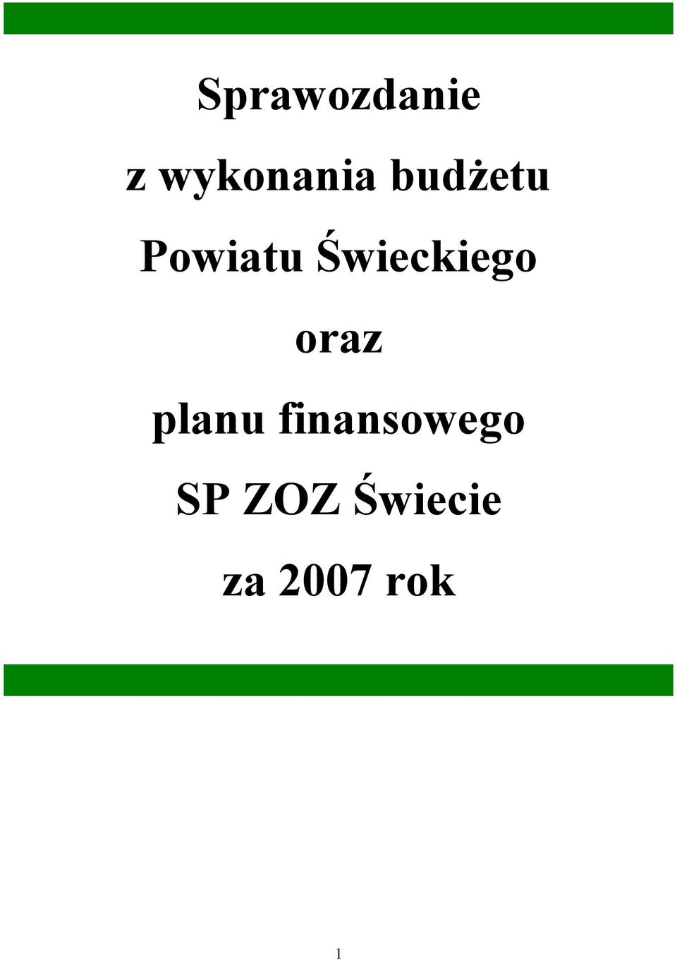 Świeckiego oraz planu