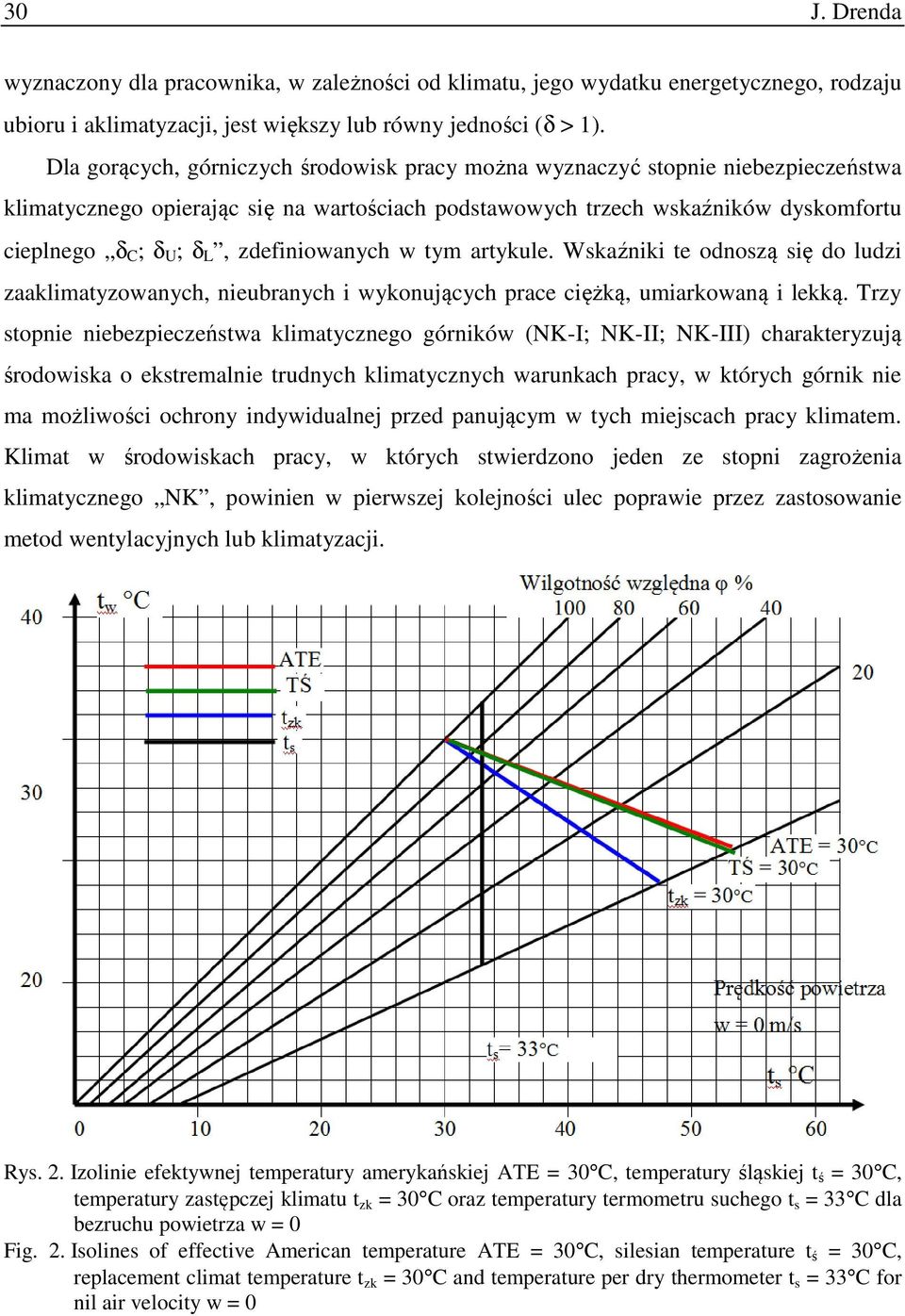 zdefiniowanych w tym artykule. Wskaźniki te odnoszą się do ludzi zaaklimatyzowanych, nieubranych i wykonujących prace ciężką, umiarkowaną i lekką.