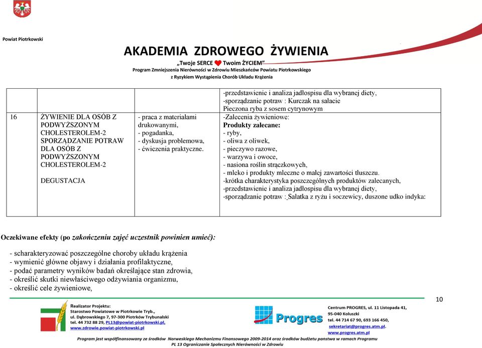 -sporządzanie potraw : Sałatka z ryżu i soczewicy, duszone udko indyka: Oczekiwane efekty (po zakończeniu zajęć uczestnik powinien umieć): - scharakteryzować poszczególne