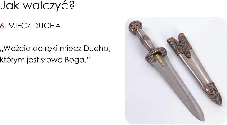 miecz Ducha,