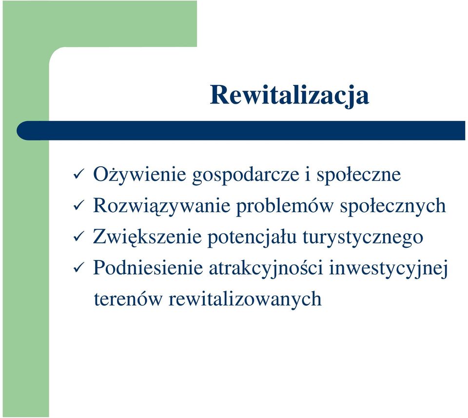 Zwiększenie potencjału turystycznego