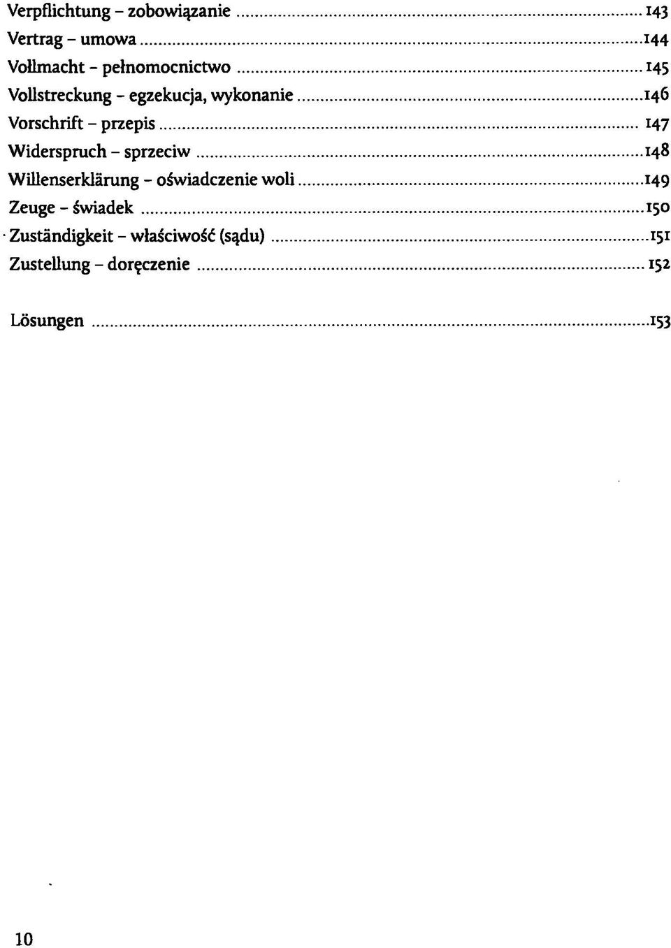 przepis Widerspruch - sprzeciw Willenserklärung - o wiadczenie woli