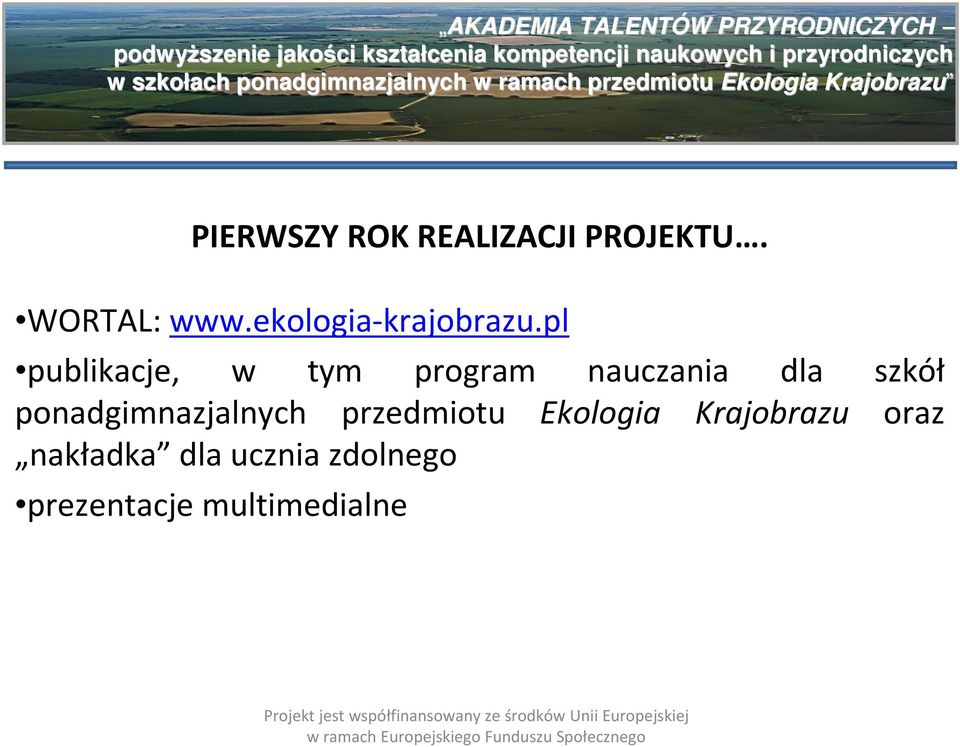 pl publikacje, w tym program nauczania dla szkół