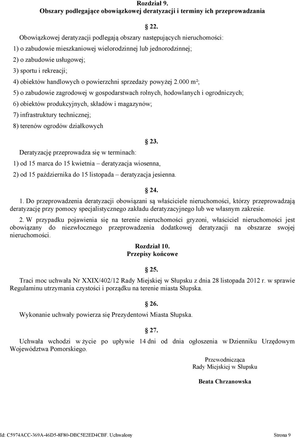 handlowych o powierzchni sprzedaży powyżej 2.