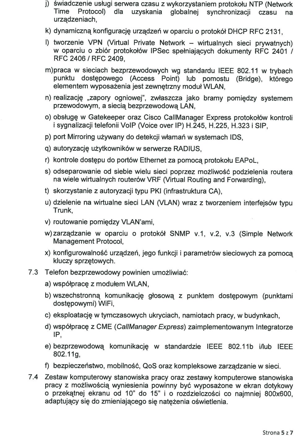 sieciach bezprzewodowych wg standardu IEEE 802.