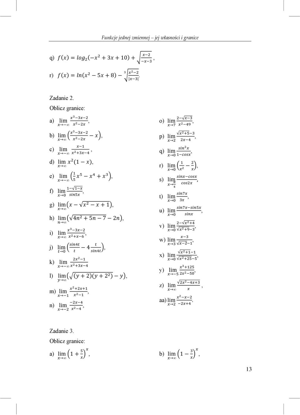 i) lim, j) lim k) lim 4, l) lim + 2 + 2, m) lim, n) lim, o) lim, p) lim, q) lim, r) lim, s) lim, t)