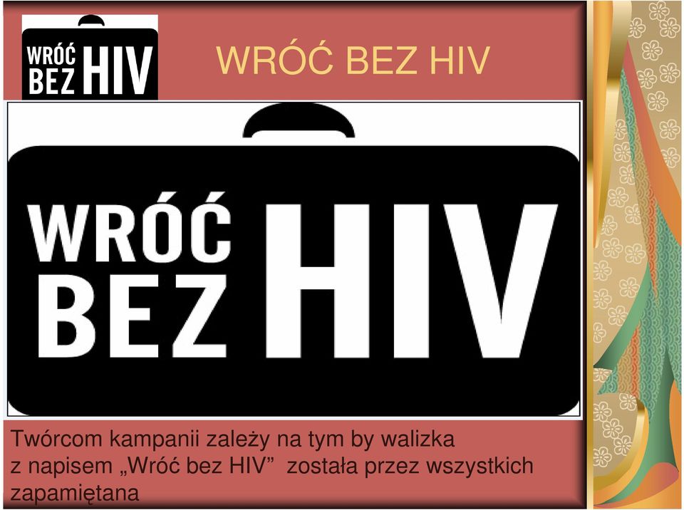 napisem Wróć bez HIV