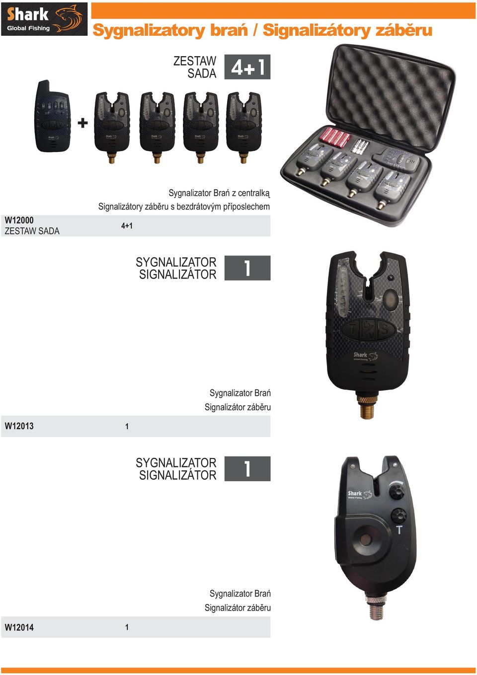 příposlechem 4+1 SYGNALIZATOR SIGNALIZÁTOR 1 Sygnalizator Brań Signalizátor