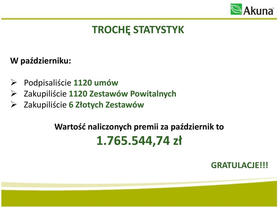 Zakupiliście 6 Złotych Zestawów Wartość