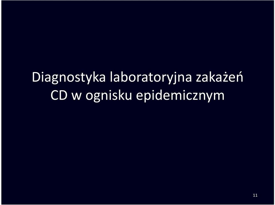 zakażeń CD w