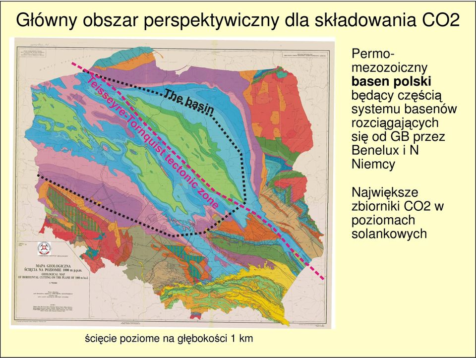 rozciągających się od GB przez Benelux i N Niemcy Największe