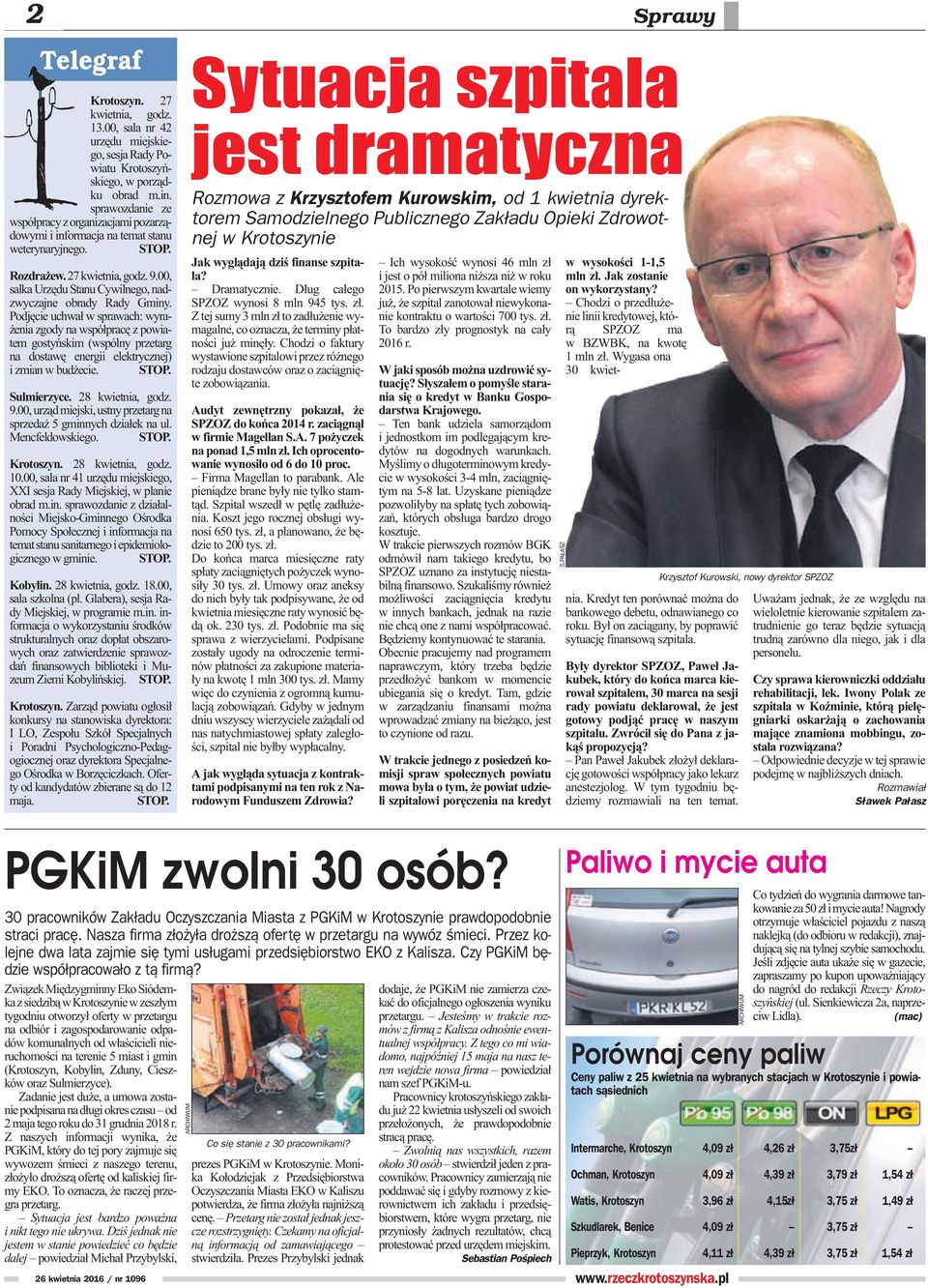 00, salka Urzêdu Stanu Cywilnego, nadzwyczajne obrady Rady Gminy.