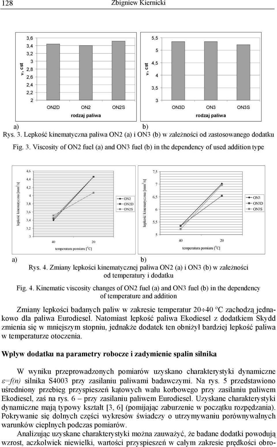 lepkość kinematyczna [mm 2 /s] 7,5 7 6,5 6 5,5 5 40