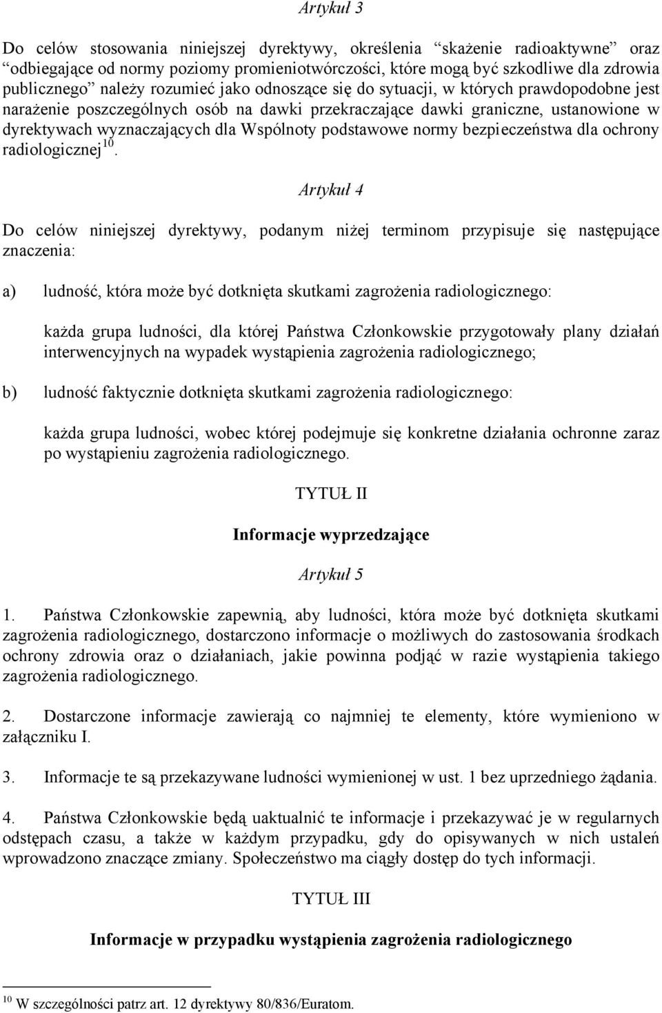 podstawowe normy bezpieczeństwa dla ochrony radiologicznej 10.