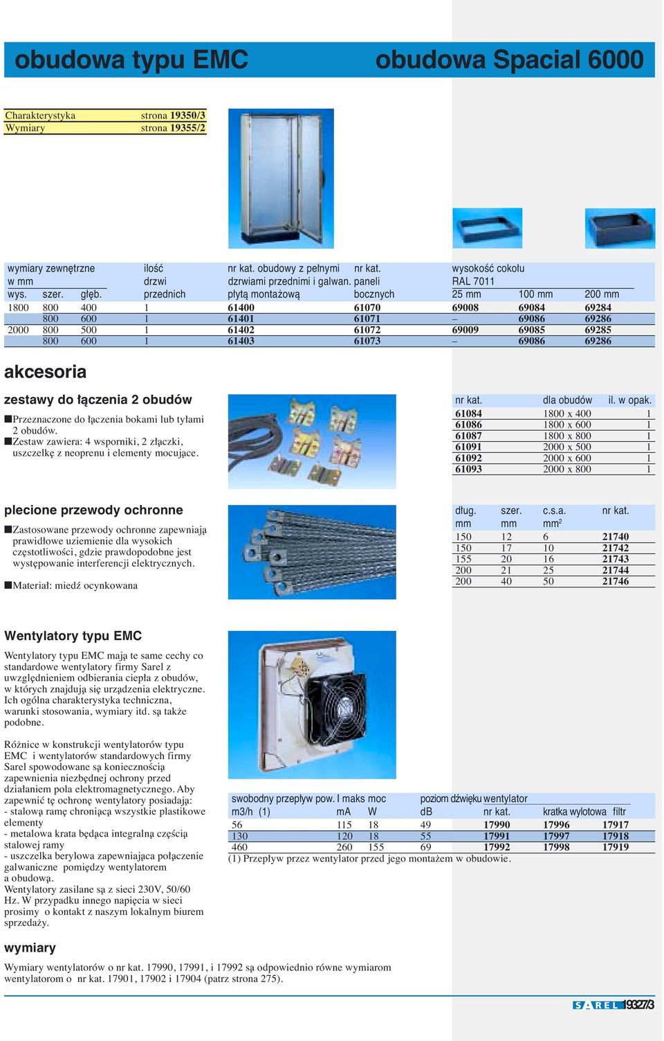 przednich p ytà monta owà bocznych mm 100 mm 200 mm 1800 800 400 1 61400 61070 69008 69084 69284 800 600 1 61401 61071 69086 69286 2000 800 500 1 61402 61072 69009 69085 69285 800 600 1 61403 61073