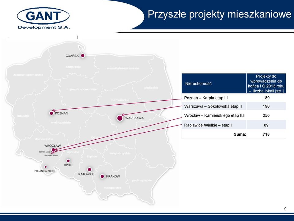 ] Poznań Karpia etap III 189 Warszawa Sokołowska etap II 190