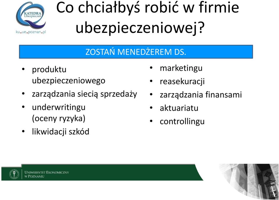 produktu ubezpieczeniowego zarządzania siecią sprzedaży