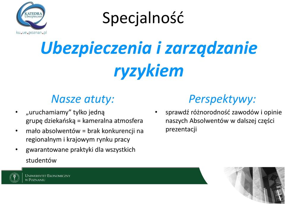 regionalnym i krajowym rynku pracy gwarantowane praktyki dla wszystkich studentów