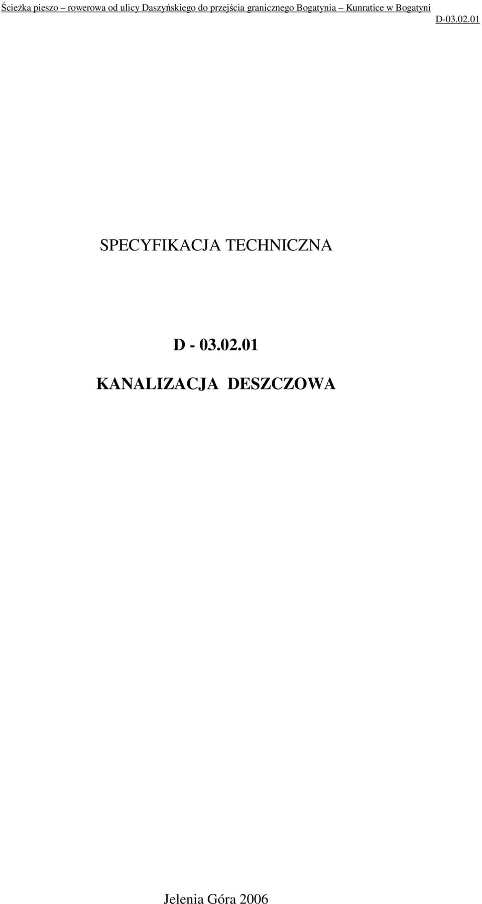 02.01 KANALIZACJA