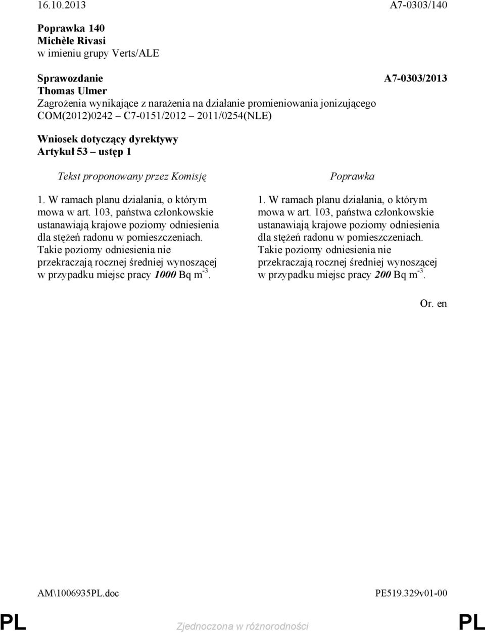 Takie poziomy odniesienia nie przekraczają rocznej średniej wynoszącej w przypadku miejsc pracy 10