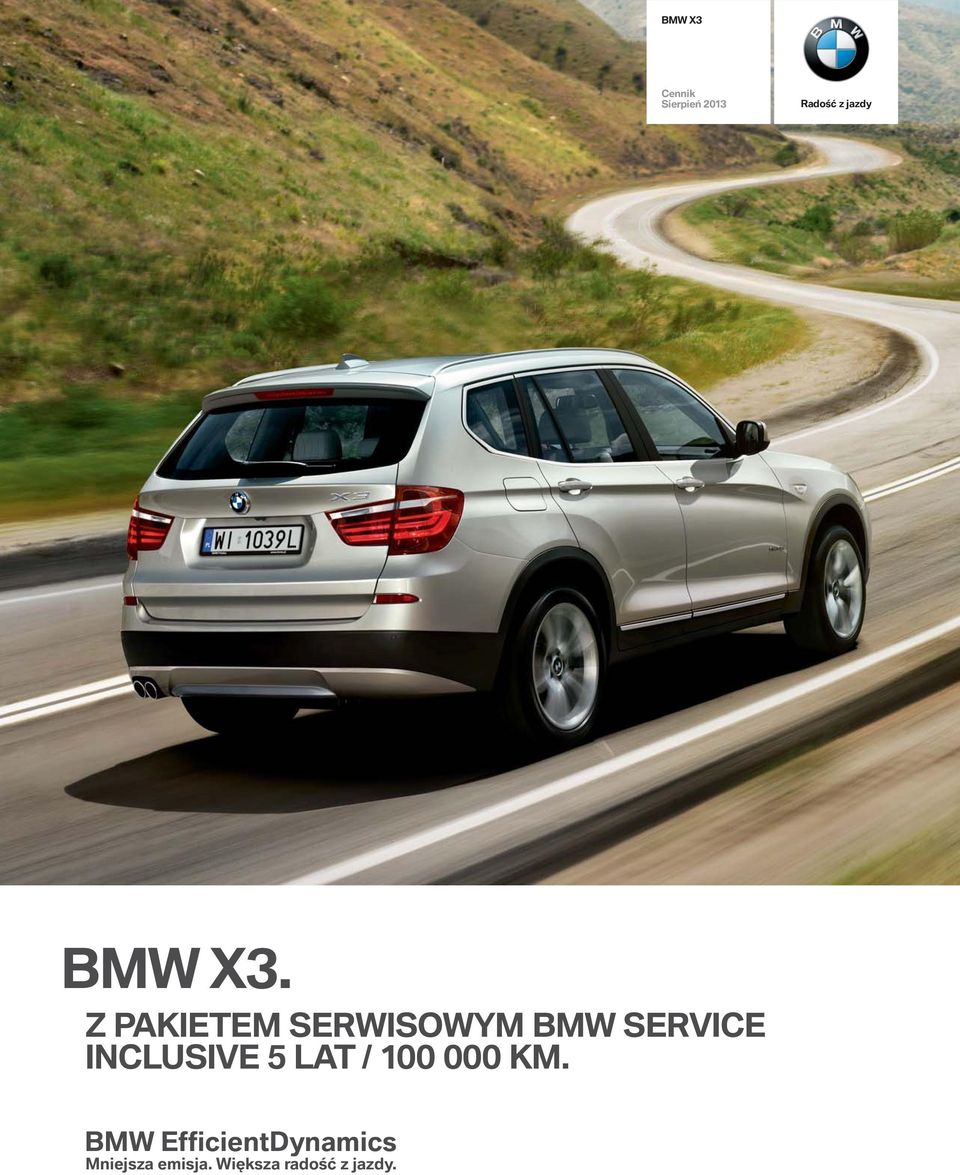 Z PAKIETEM SERWISOWYM BMW SERVICE