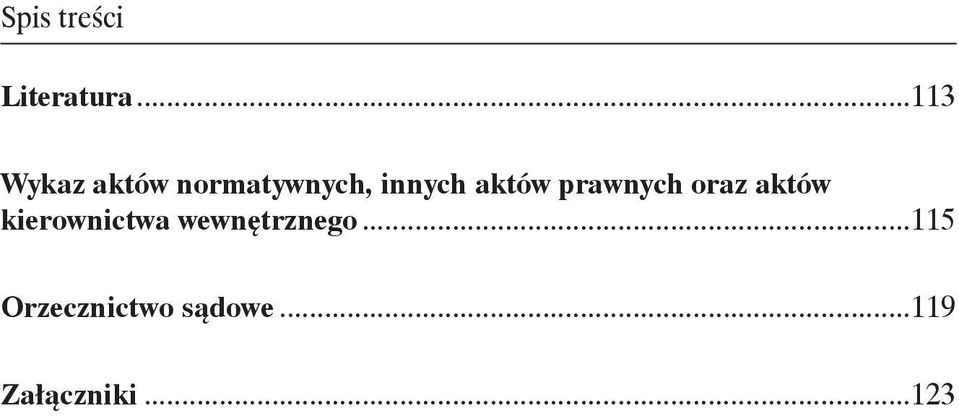 aktów prawnych oraz aktów kierownictwa