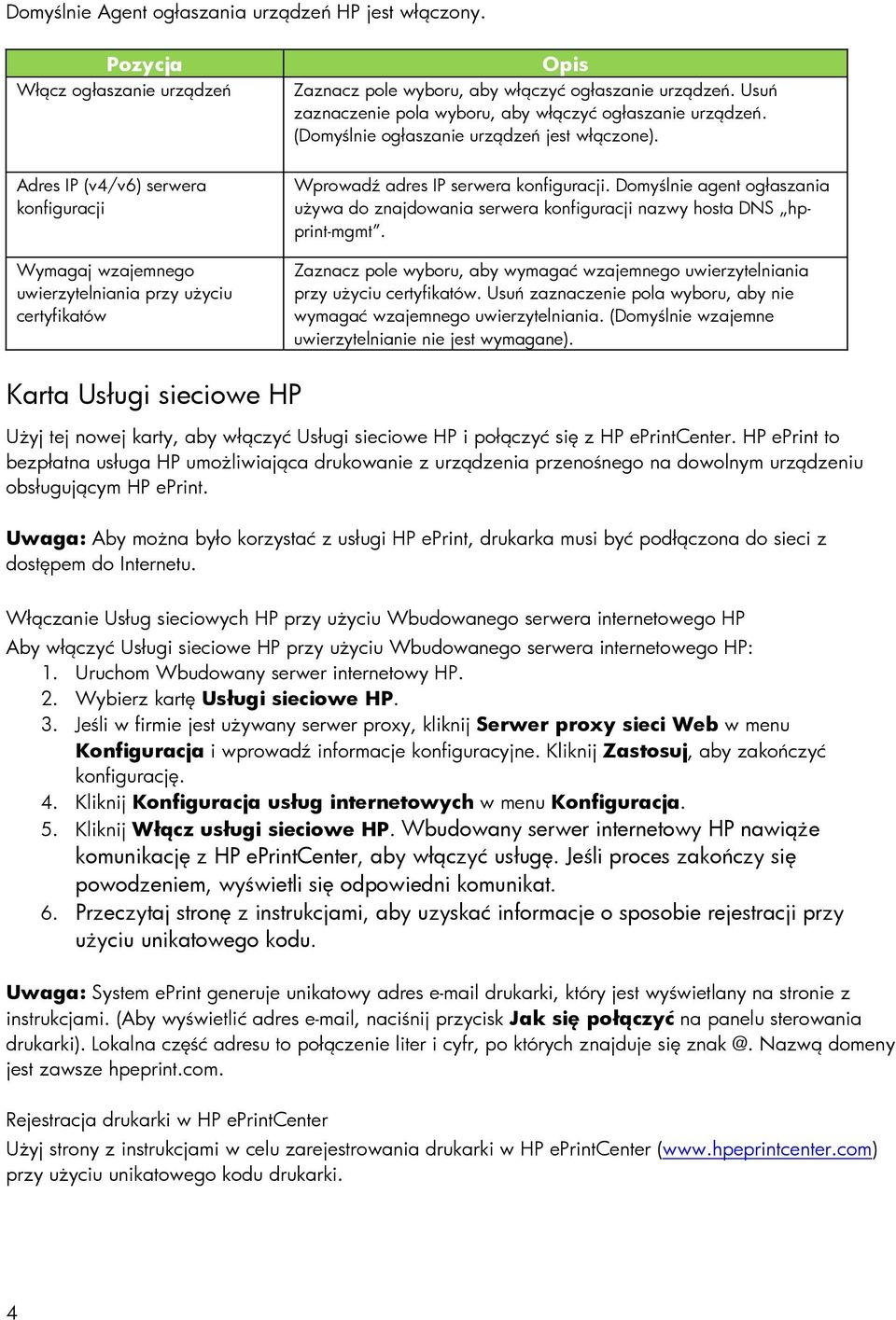 Adres IP (v4/v6) serwera konfiguracji Wymagaj wzajemnego uwierzytelniania przy użyciu certyfikatów Wprowadź adres IP serwera konfiguracji.