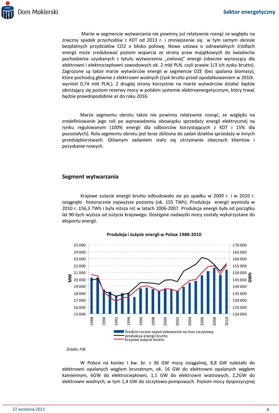 Nowa ustawa o odnawialnych źródłach energii może zredukować poziom wsparcia ze strony praw majątkowych do świadectw pochodzenia uzyskanych z tytułu wytworzenia zielonej energii (obecnie wynoszący dla